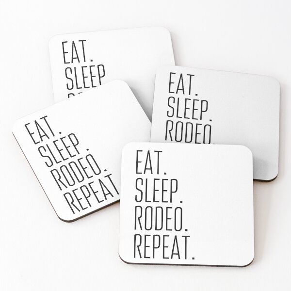 Item preview, Eat Sleep RODEO Repeat designed and sold by Amzg-Designs.