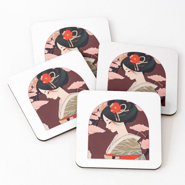 Item preview, Timeless Geisha Portrait designed and sold by Mechanical-Artt.