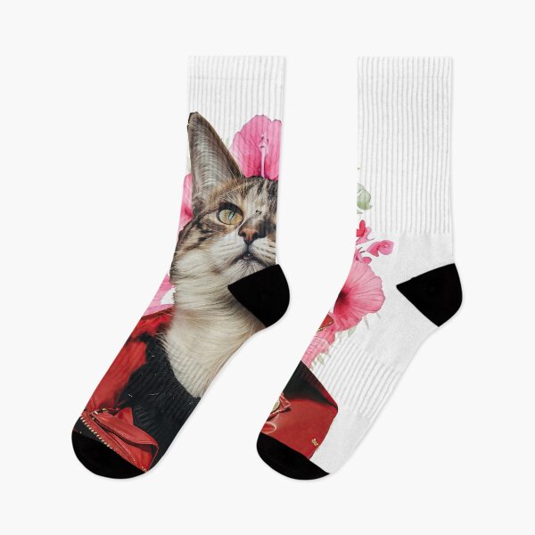Item preview,  Collage Wall Art T-shirt Design: Cat with a Jacket designed and sold by ForeverPrintsOK.