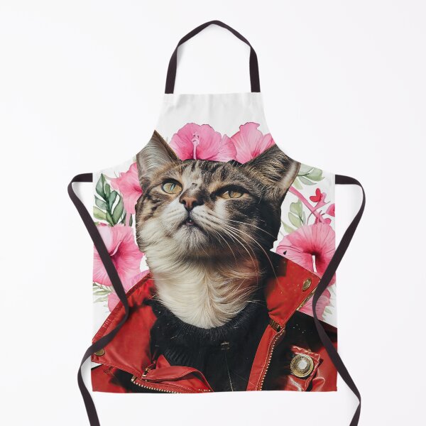 Item preview,  Collage Wall Art T-shirt Design: Cat with a Jacket designed and sold by ForeverPrintsOK.