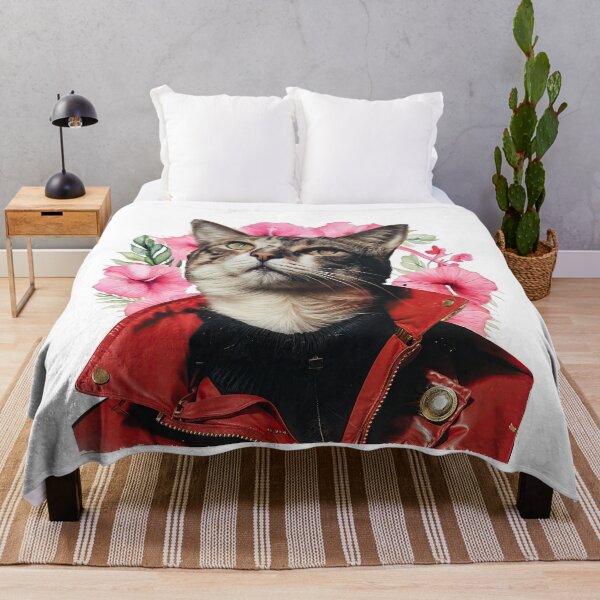Item preview,  Collage Wall Art T-shirt Design: Cat with a Jacket designed and sold by ForeverPrintsOK.