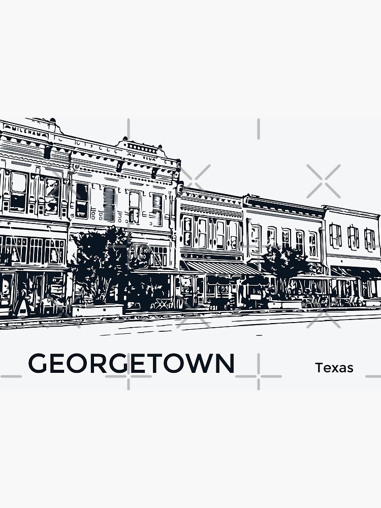 Georgetown Texas Greeting Card