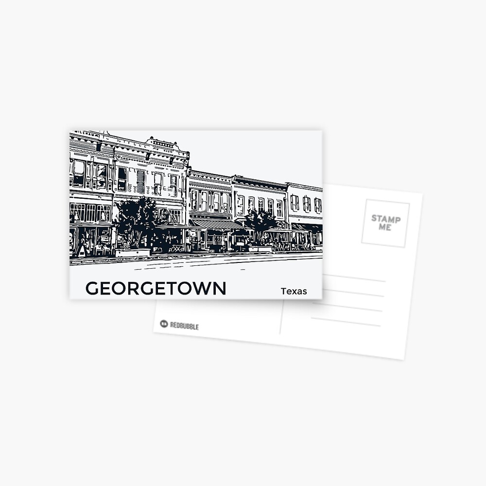 Georgetown Texas Greeting Card