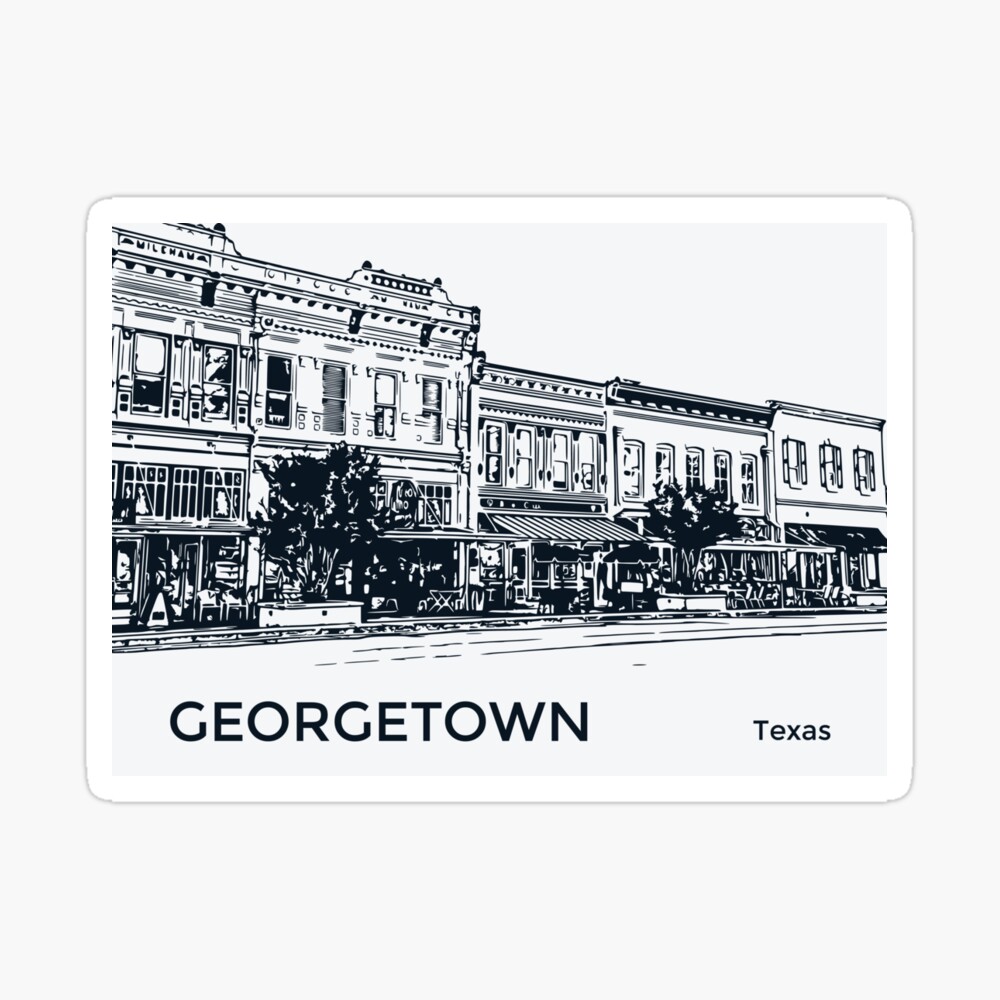 Georgetown Texas Greeting Card