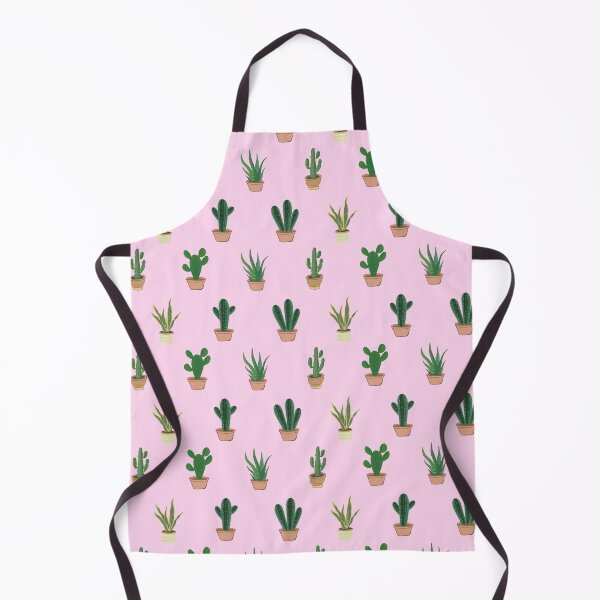 Item preview, Cactus Themed Pattern Cactus in a Pot Nature Lover Pattern Pink Color designed and sold by planception.