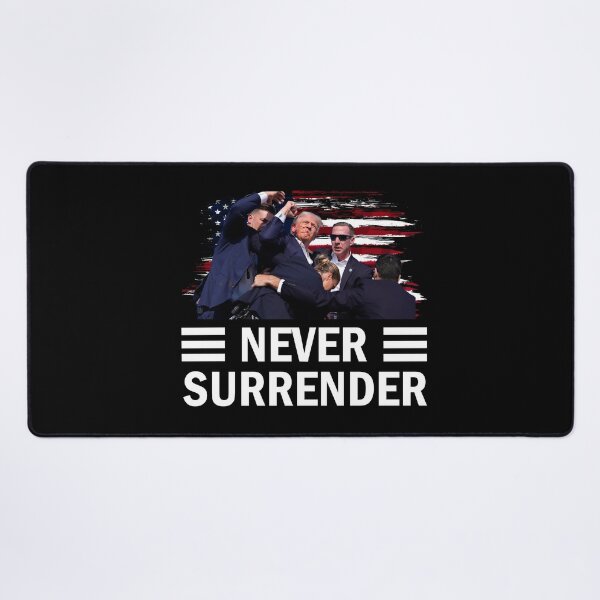 Item preview, Trump 2024 Election Never Surrender Fight For America designed and sold by rewingjadeArt.