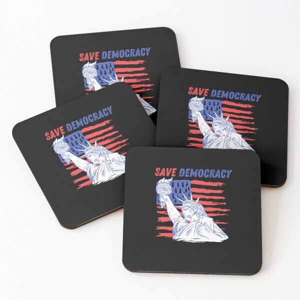 Item preview, VOTE SAVE DEMOCRACY designed and sold by closettycoot.