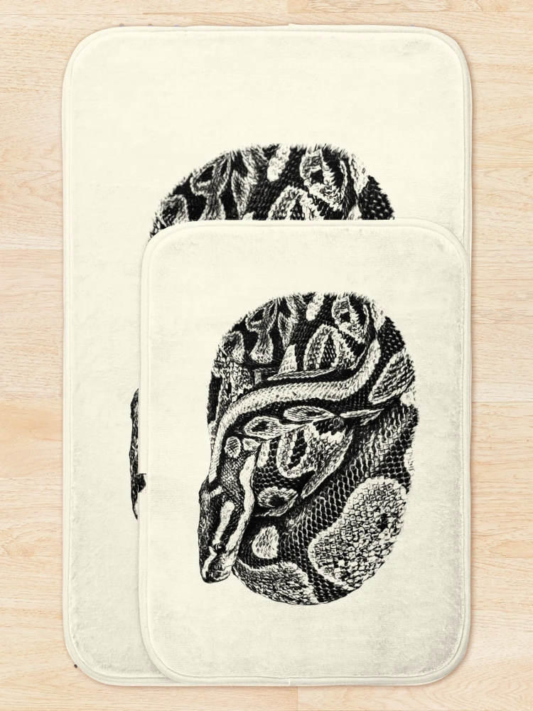 Thumbnail 5 of 6, Bath Mat, Python designed and sold by Guardi71.