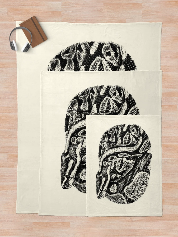 Thumbnail 5 of 6, Throw Blanket, Python designed and sold by Guardi71.