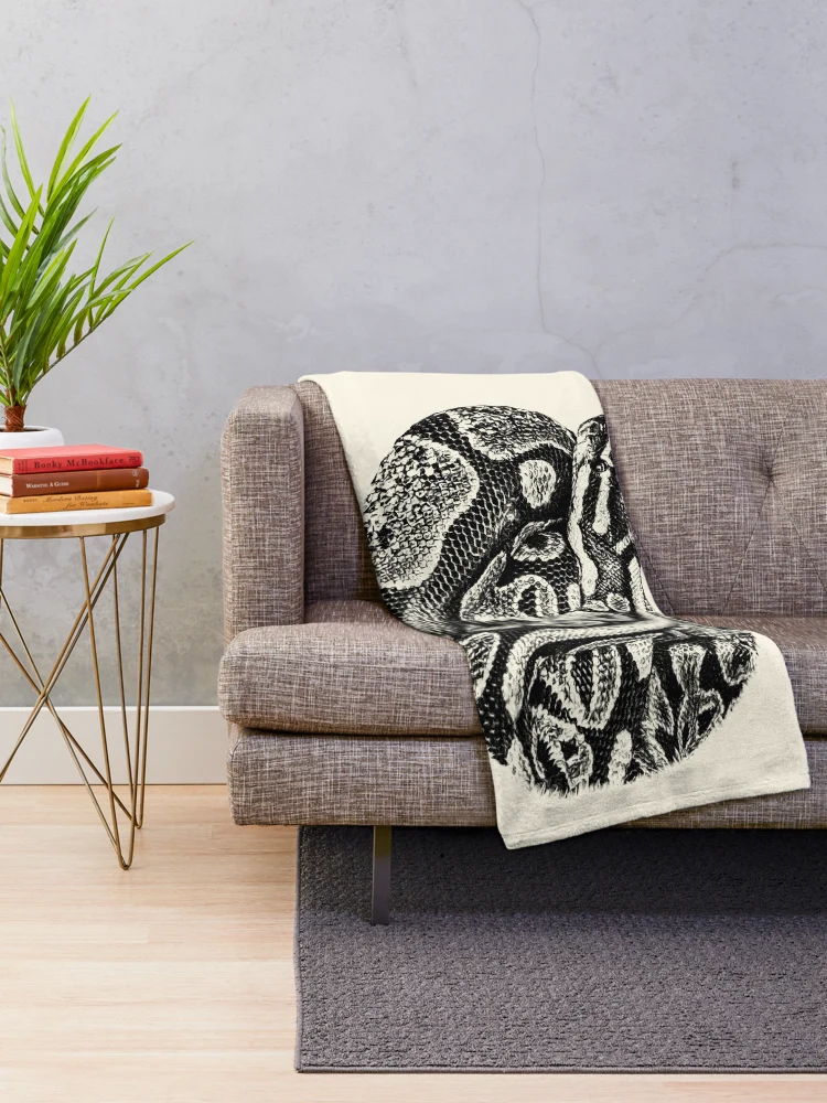 Thumbnail 2 of 6, Throw Blanket, Python designed and sold by Guardi71.