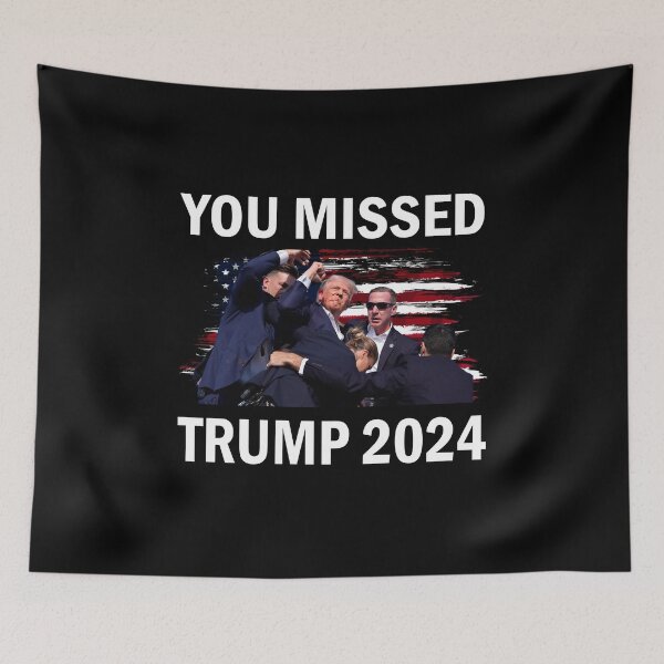 Item preview, You Missed Trump 2024 Election designed and sold by rewingjadeArt.
