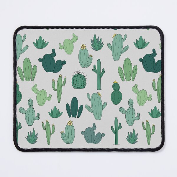 Item preview, Cactus Art Cactus Pattern for Nature Lovers Grey Color designed and sold by planception.