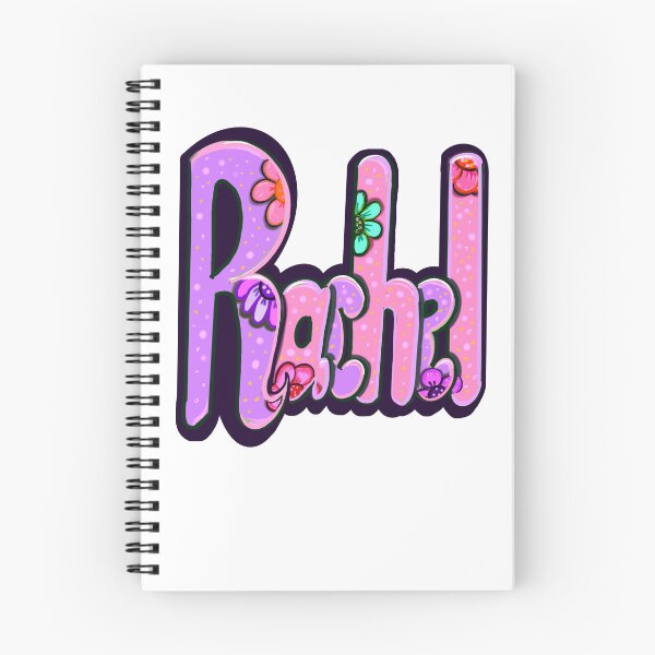 Item preview, Rachel popular girls name woman’s first name in pink purple bubble letters personalised customized name gift for Rachel designed and sold by Artonmytee.