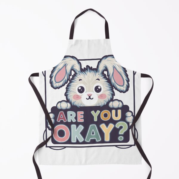 Item preview, Rabbit asking if you are okay designed and sold by RAZ1995.