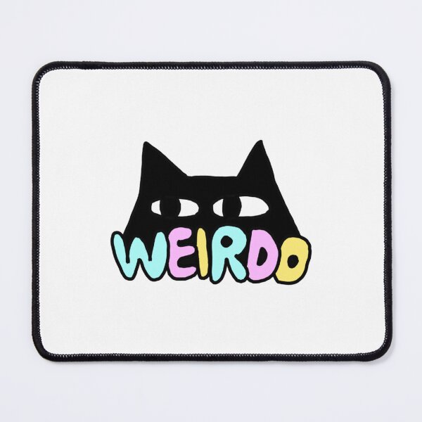 Item preview, weirdo cat designed and sold by saacstix.