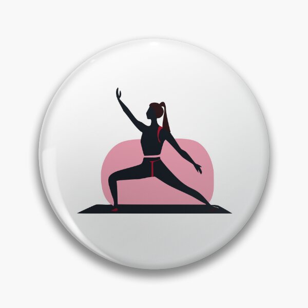 Item preview, A girl doing yoga. Stretching yoga. designed and sold by friadesign.