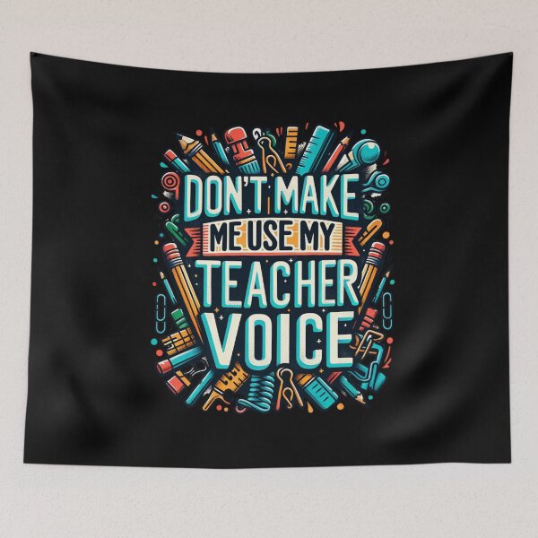 Item preview, Teacher Voice Teaching School designed and sold by sparsonboutique.