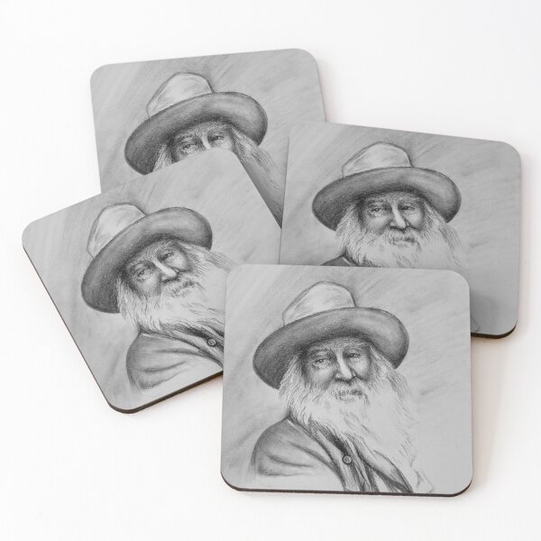 Item preview, Portrait of Walt Whitman designed and sold by Sarah Does Art.
