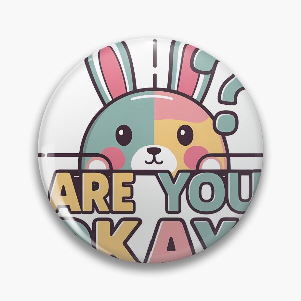 Item preview, Rabbit asking are you okay designed and sold by RAZ1995.