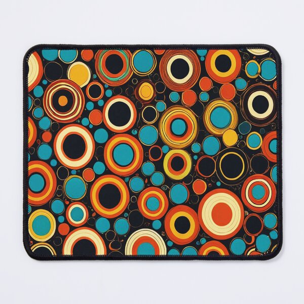 Item preview, Groovy Circles designed and sold by ArtHistoryPrint.