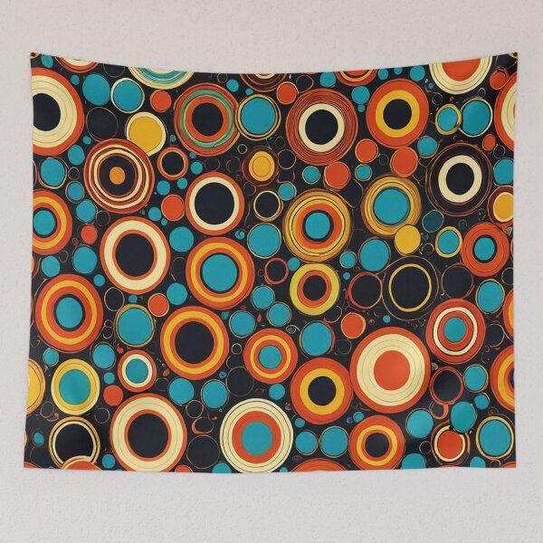 Item preview, Groovy Circles designed and sold by ArtHistoryPrint.