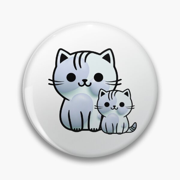 Item preview, Kittens in ocean color pallet designed and sold by Kinkalow.