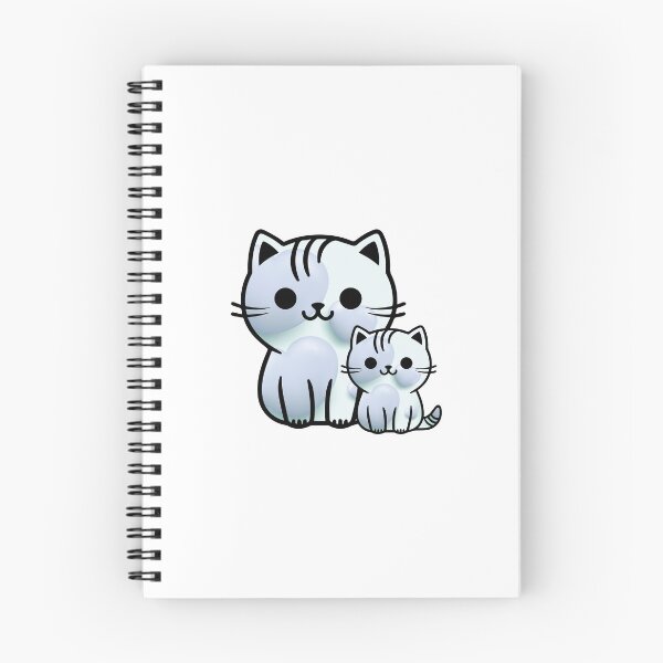 Item preview, Kittens in ocean color pallet designed and sold by Kinkalow.