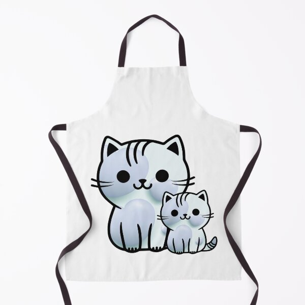 Item preview, Kittens in ocean color pallet designed and sold by Kinkalow.