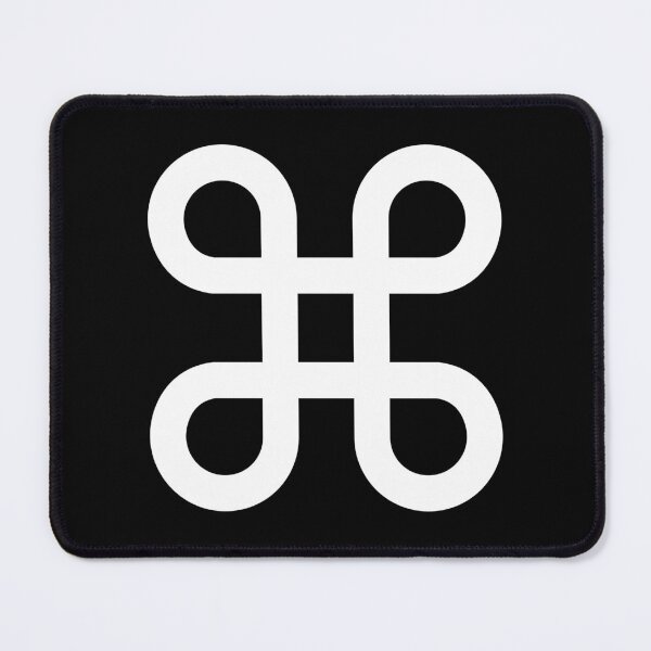 Item preview, Apple Adobe Command Symbol White designed and sold by SophieandOlive.
