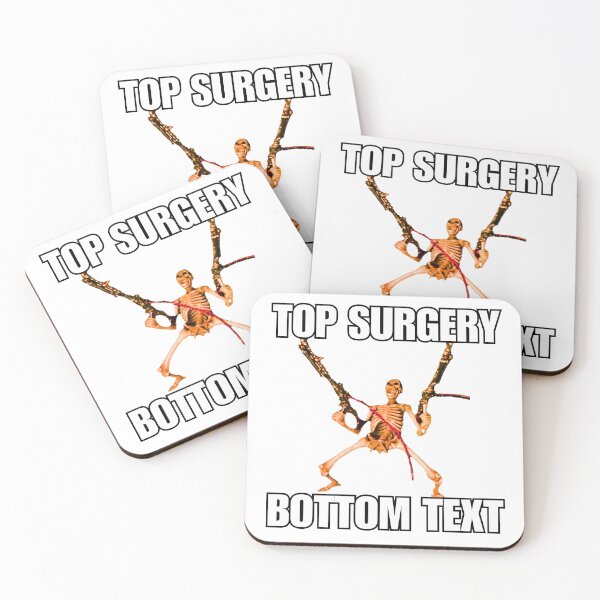 Item preview, Top Surgery Bottom Text designed and sold by killzak.
