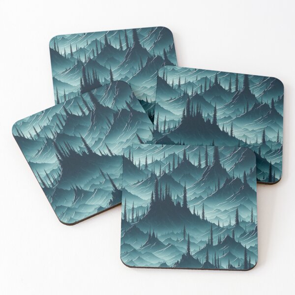 Item preview, Mystic Pines in Abstract Mountains designed and sold by Daniel Haddad.