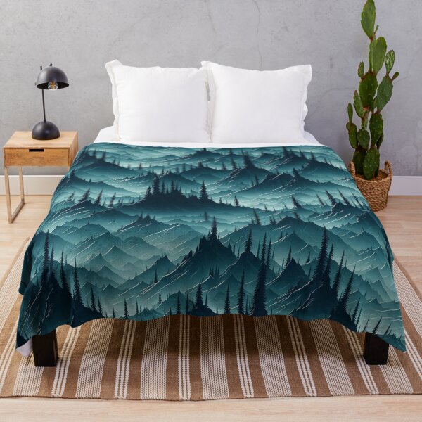 Item preview, Mystic Pines in Abstract Mountains designed and sold by Daniel Haddad.