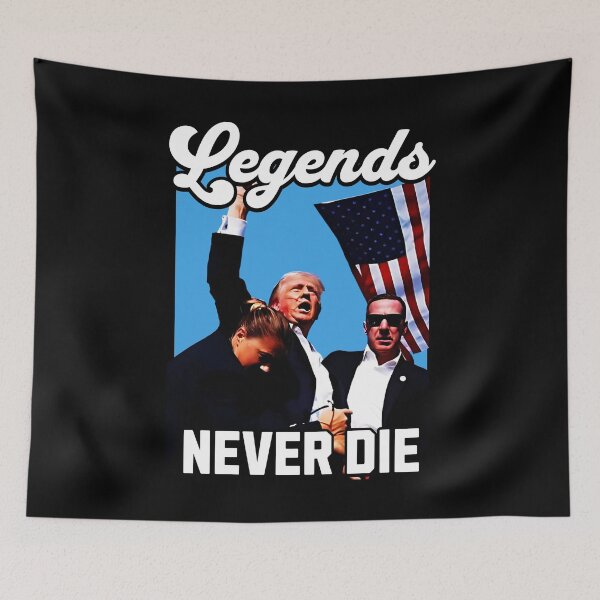 Item preview, Trump Survives Assassination  designed and sold by ValentinaHramov.