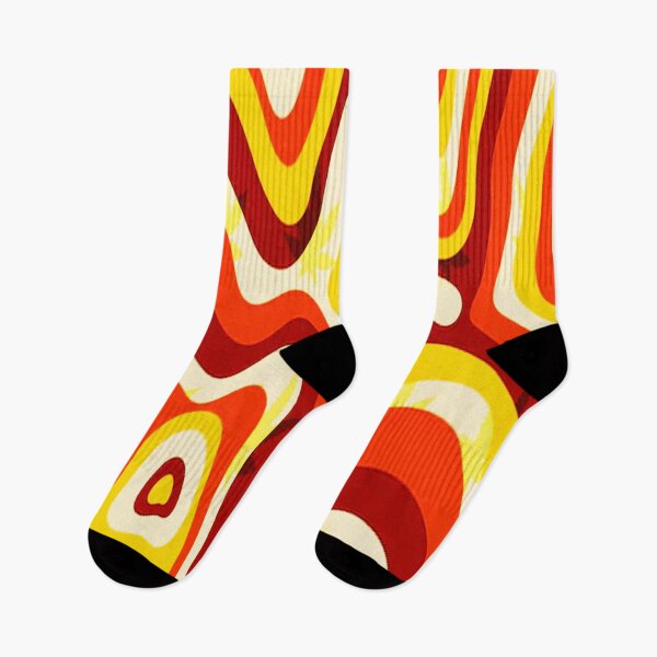 Item preview, 70's waves and leaves. designed and sold by ArtHistoryPrint.