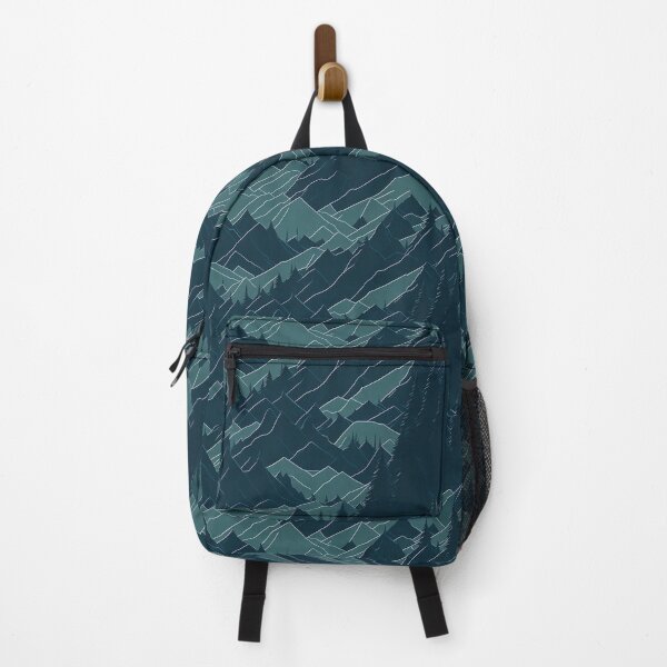 Item preview, Geometric Forest: Abstract Mountain Layers designed and sold by Daniel Haddad.