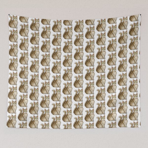 Item preview, Cat - Burmilla - Brown designed and sold by Jennifer Stolzer.
