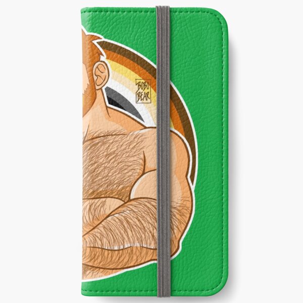 ADAM LIKES CROSSING ARMS - BEAR PRIDE - GINGER EDITION iPhone Wallet