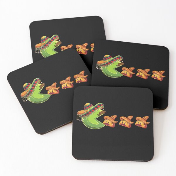Item preview, Sombrero Eating Funny Tacos with Mustaches Cinco De Mayo designed and sold by Dressed For  Duty.