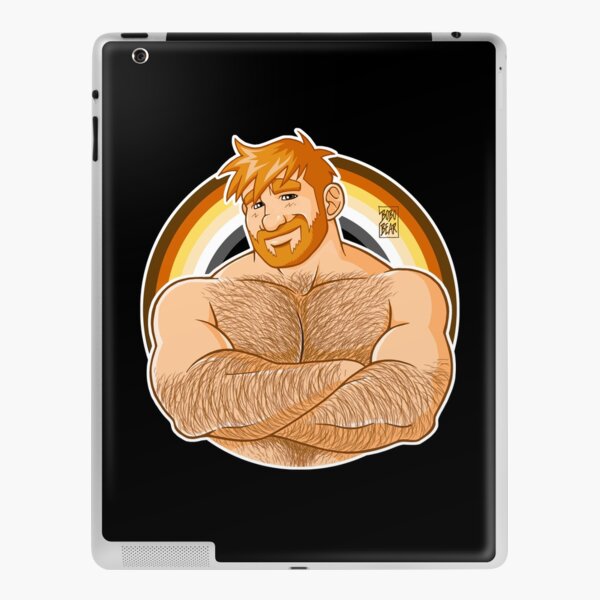 ADAM LIKES CROSSING ARMS - BEAR PRIDE - GINGER EDITION iPad Skin