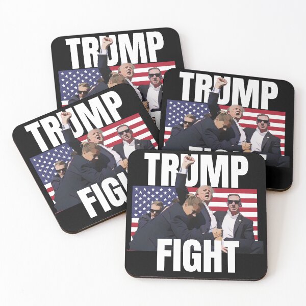 Item preview, Official Trump Shot Message For All Americans To Fight  designed and sold by miyagifactory.