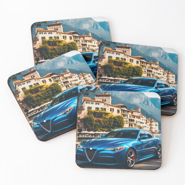 Item preview, Alfa Romeo Giulia Veloce by Lake Garda, Italy - Urban Elegance designed and sold by RevUpDesign.