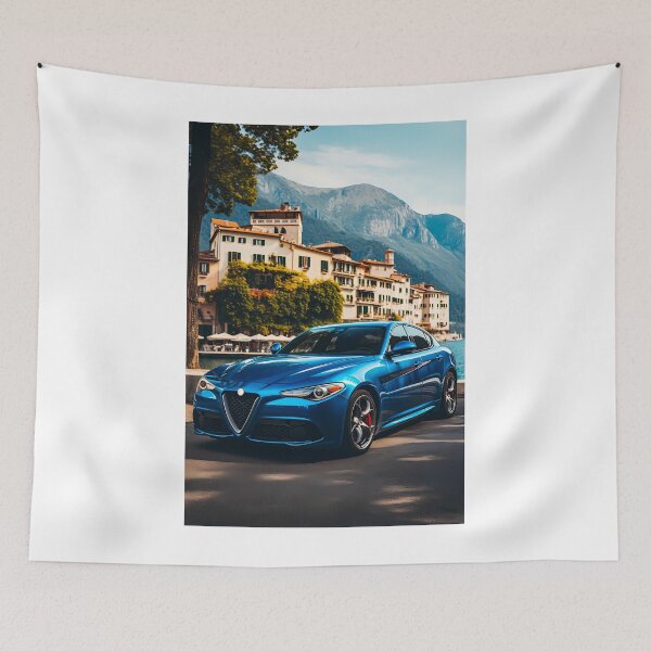 Item preview, Alfa Romeo Giulia Veloce by Lake Garda, Italy - Urban Elegance designed and sold by RevUpDesign.