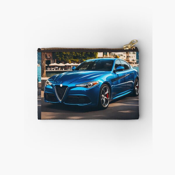 Item preview, Alfa Romeo Giulia Veloce junto al lago de Garda, Italia - Elegancia urbana designed and sold by RevUpDesign.