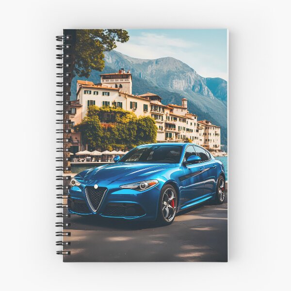 Item preview, Alfa Romeo Giulia Veloce junto al lago de Garda, Italia - Elegancia urbana designed and sold by RevUpDesign.