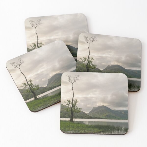 Item preview, Buttermere Lake Lone Tree designed and sold by JoSowden.