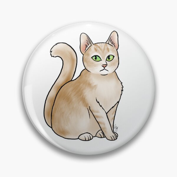 Item preview, Cat - Burmilla - Cream designed and sold by Jennifer Stolzer.