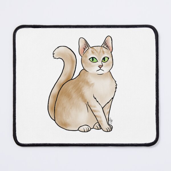 Item preview, Cat - Burmilla - Cream designed and sold by Jennifer Stolzer.