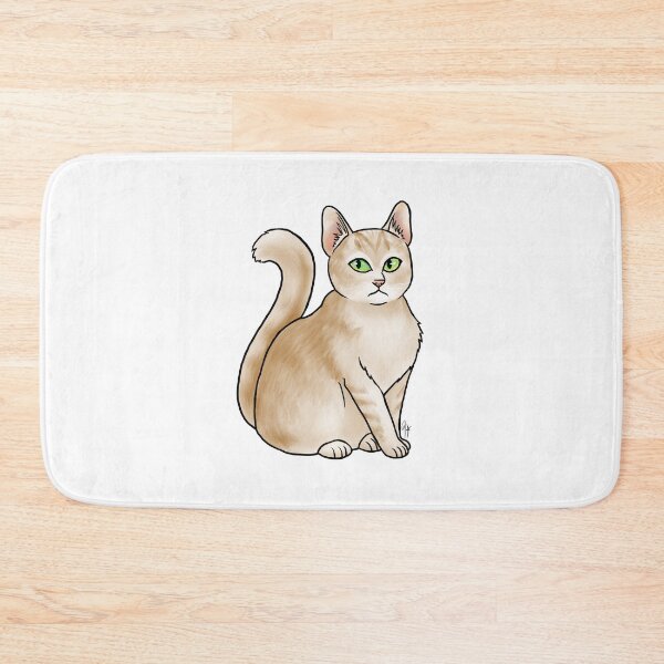 Item preview, Cat - Burmilla - Cream designed and sold by Jennifer Stolzer.