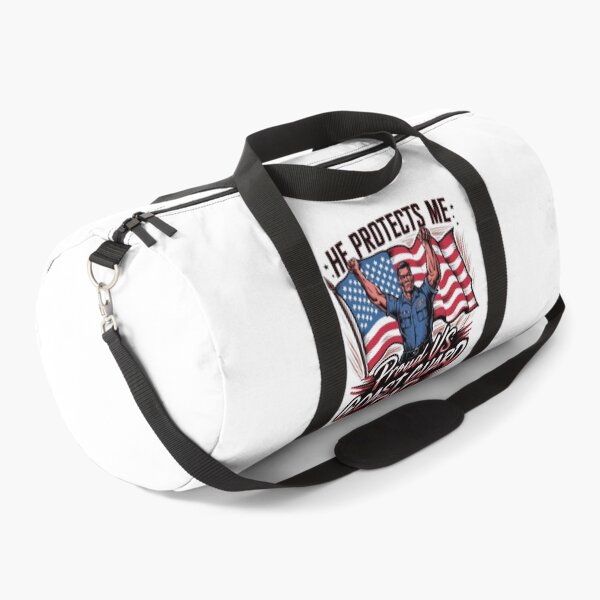 Item preview, USA Flag He Protects Me Proud US Coast Guard Dad designed and sold by SztylishDesigns.