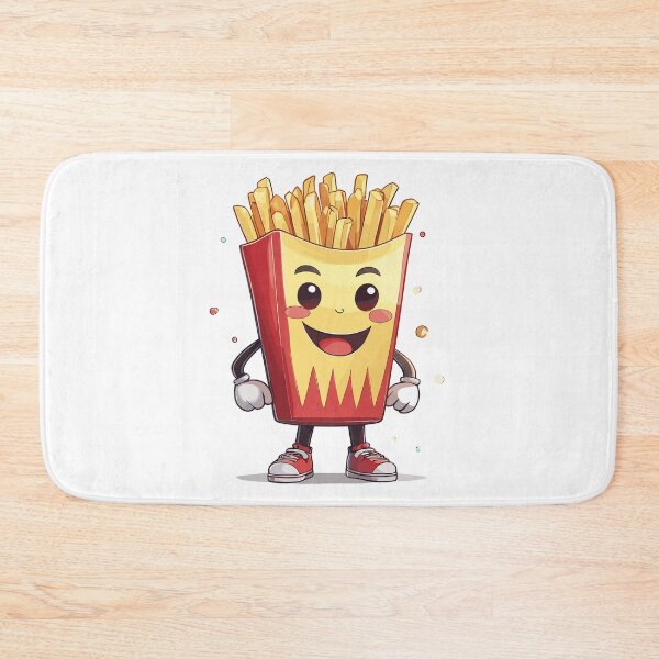 Item preview, Adorable "Cute Anime French Fries" Design - A Delightful Treat for All Ages designed and sold by InwzaDesign.
